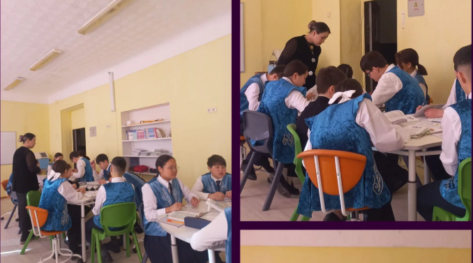 STEM тәсілі негізіндегі сабақ барысы. 8 &quot;А' сыныбы. Педагог: Жұмырова А.А.