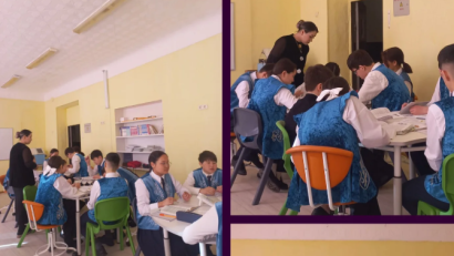 STEM тәсілі негізіндегі сабақ барысы. 8 &quot;А' сыныбы. Педагог: Жұмырова А.А.
