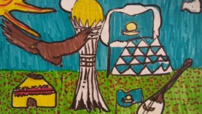 20-24 қазан аралығында Республика күніне орай 5-8 сынып оқушыларының қатысуымен &quot; Республика-ел мұраты &quot; атты суреттер көрмесі өтті.