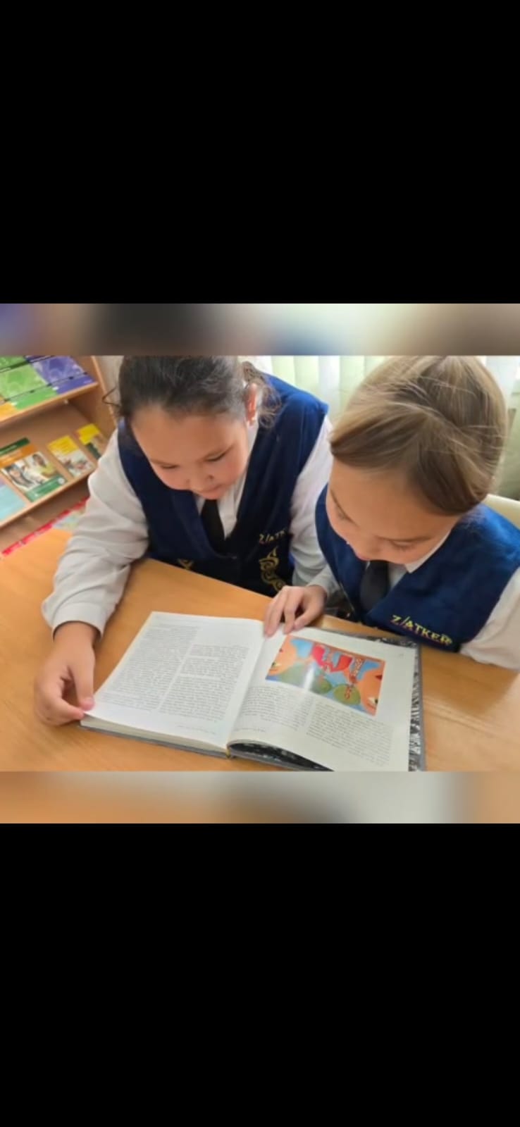 6 &quot; В &quot; сынып оқушылары &quot; Менің сүйікті кітабым &quot; тақырыбында презентациялар дайындады.