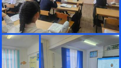 10 қараша күні «Қаржы әлемі» атты қаржылық сауаттылық апталығы аясында сынып сағаттары өткізілді. 5–7-сыныптарда «Еңбек еткен – мұратқа жеткен», 8–9-сыныптарда «Жауапты азамат, саналы қаржыгер» тақырыптарында «Адал азамат» бағдарламасымен бірлесіп қаржылы