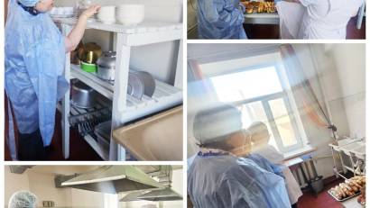 12 наурыз күні мектеп асханасында бракераж комиссиясының жоспарлы тексеру жұмыстары жүргізілді. 12 марта в столовой прошла плановая проверка бракеражной комиссии.